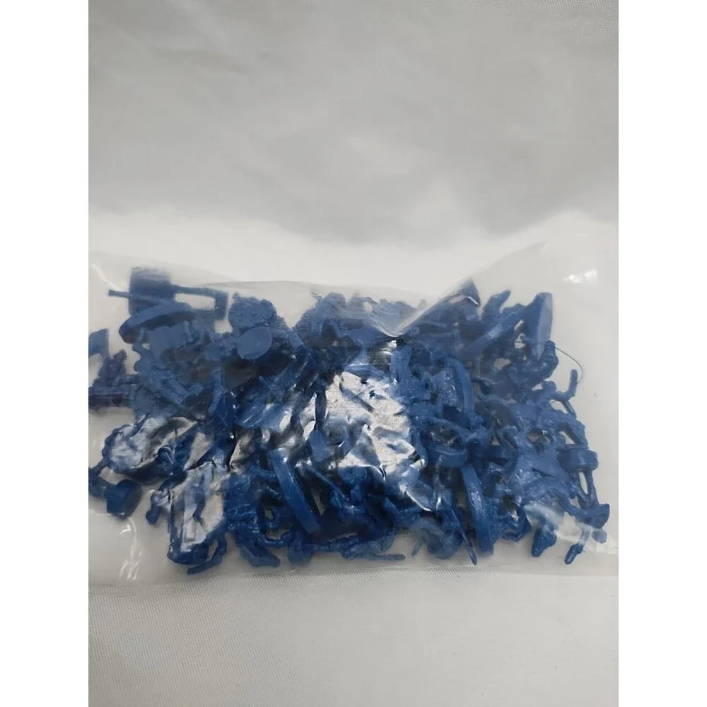 Sealed Set Of (60) 2003 Risk Blue Board Game Player Pieces